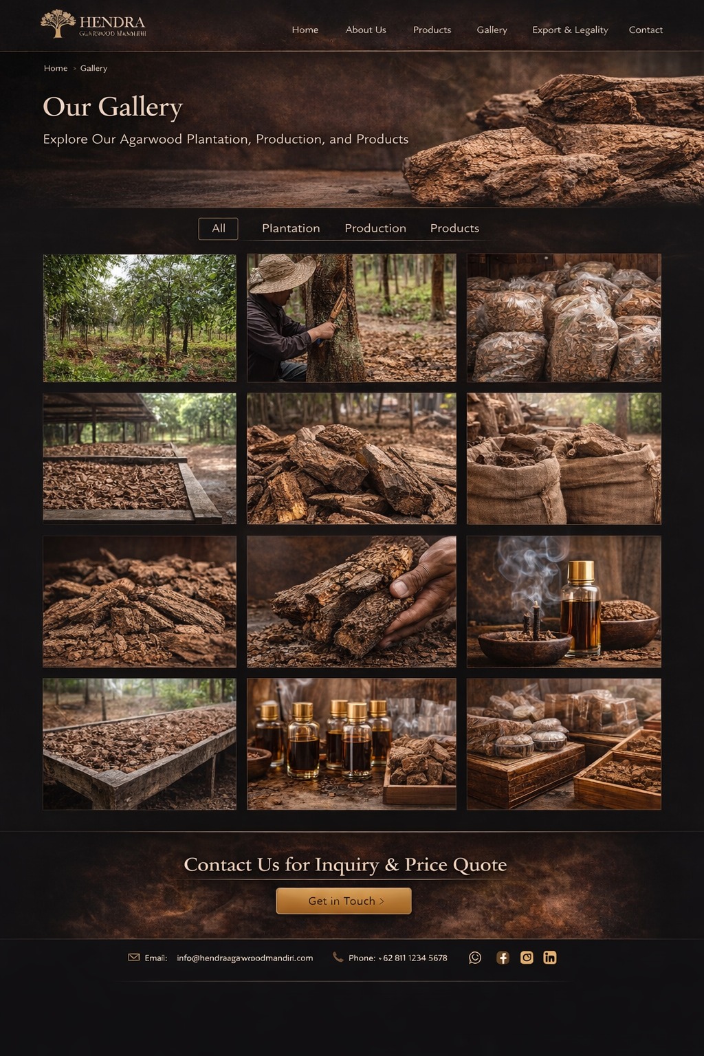 PT Hendra Agarwood Mandiri Gallery